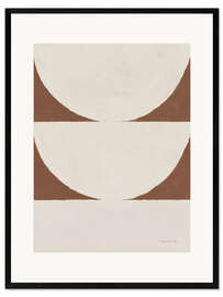 Gerahmter Kunstdruck Elegant Balance I