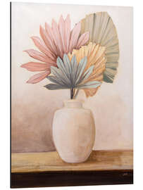 Alubild Sonnenpalmen Stillleben