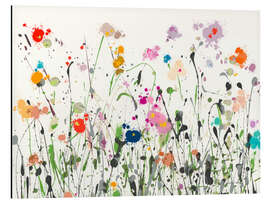 Alubild Graffiti-Wiese - Danhui Nai