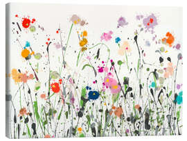 Leinwandbild Graffiti-Wiese - Danhui Nai