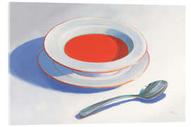 Acrylglasbild Soup du Jour