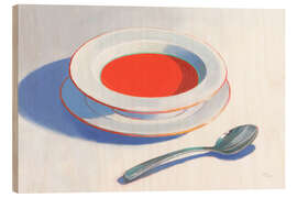 Holzbild Soup du Jour