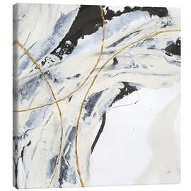 Leinwandbild Gold und Creme II - Chris Paschke