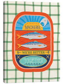 Leinwandbild Leckere Sardinen II