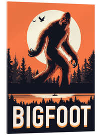 Acrylglasbild Bigfoot Lake Front - Omar Escalante