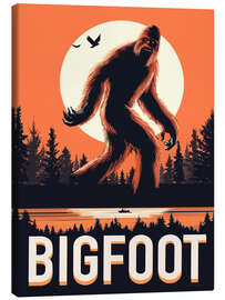 Leinwandbild Bigfoot Lake Front - Omar Escalante