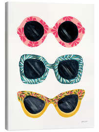 Leinwandbild Meine tropischen Sonnenbrillen - Danhui Nai