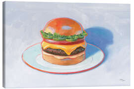 Leinwandbild Burger