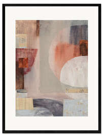 Gerahmter Kunstdruck Neutrale Fantasie