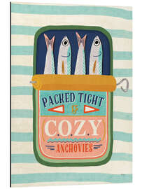 Magnettafel Leckere Sardinen I