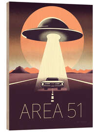 Holzbild Area 51