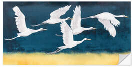 Wandsticker Gefiederte Herde