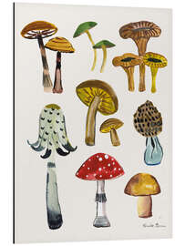 Magnettafel Waldpilze II