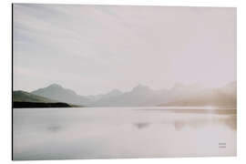 Alubild Morgen in Montana - Nathan Larson