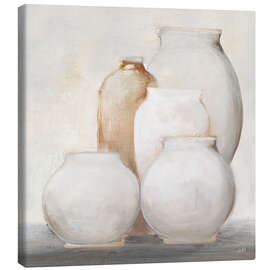 Leinwandbild Vasen vom Bauernhaus