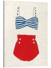 Alubild Retro Bademode II