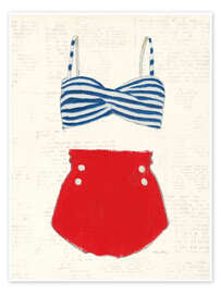 Obraz Retro Swimwear II - Emily Adams