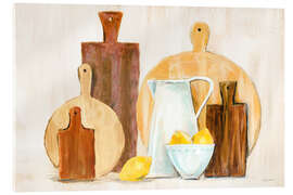 Acrylglasbild Meine Retro Küche