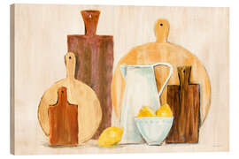 Holzbild Meine Retro Küche