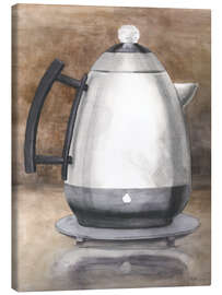 Leinwandbild Kaffeekanne
