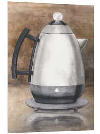 Hartschaumbild Kaffeekanne