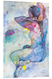 Acrylglasbild Floraler Akt I - Albena Hristova