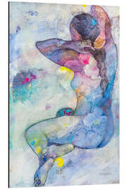 Alubild Floraler Akt I