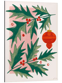 Alubild Retro Weihnachtsurlaub II