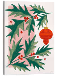 Leinwandbild Retro Weihnachtsurlaub II