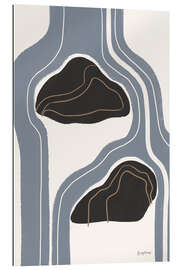 Gallery Print Abstrakter Wasserfall III