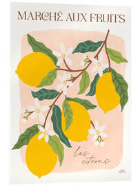 Acrylglasbild Marché Aux Fruits (Obstmarkt) II