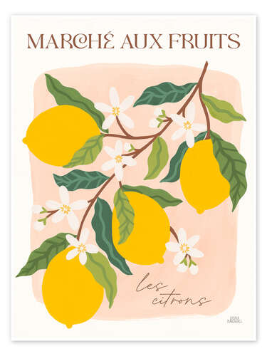 Poster Marché Aux Fruits (Fruit Market) II