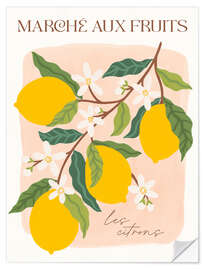 Wandsticker Marché Aux Fruits (Obstmarkt) II