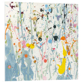 Hartschaumbild Bright Splatter - Danhui Nai