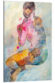 Alubild Floraler Akt II