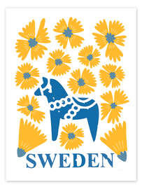 Tableau Swedish Folk Art - Omar Escalante