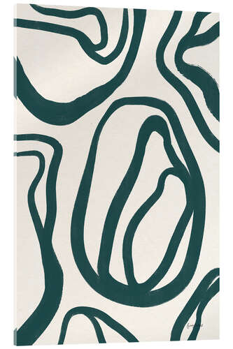 Akrylglastavla Organic Abstract III