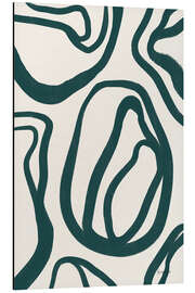 Alubild Organic Abstract