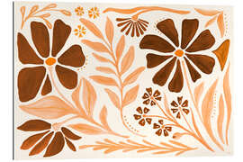 Gallery Print Moderne Blütenblätter