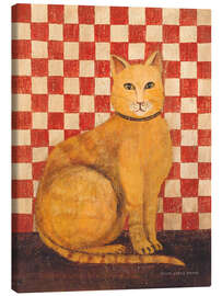 Leinwandbild Sam the Cat - David Carter Brown