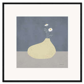 Gerahmter Kunstdruck Modernes Stillleben