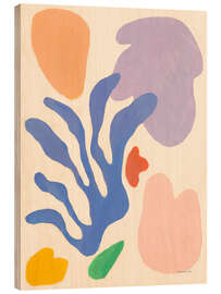 Holzbild Zu Ehren von Matisse