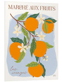 Hartschaumbild Marché Aux Fruits (Obstmarkt) I