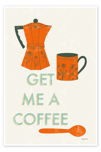 Poster Get Me a Coffee