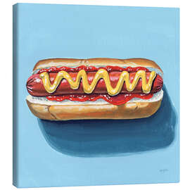 Leinwandbild Der perfekte Hotdog - Kate Jarvick Birch