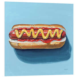 Hartschaumbild Der perfekte Hotdog - Kate Jarvick Birch