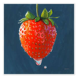 Obra artística The Most Perfect Strawberry - Karte Jarvick Birch