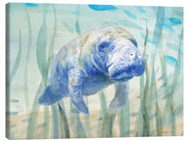 Leinwandbild Manati Unterwasser - Danhui Nai