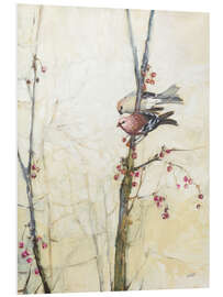 Hartschaumbild Flügel bei den Beeren - Julia Purinton