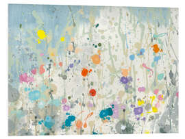 Hartschaumbild Abstract Garden II